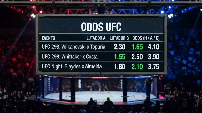 Odds UFC: O Número Que Decide Tudo na Tua Aposta